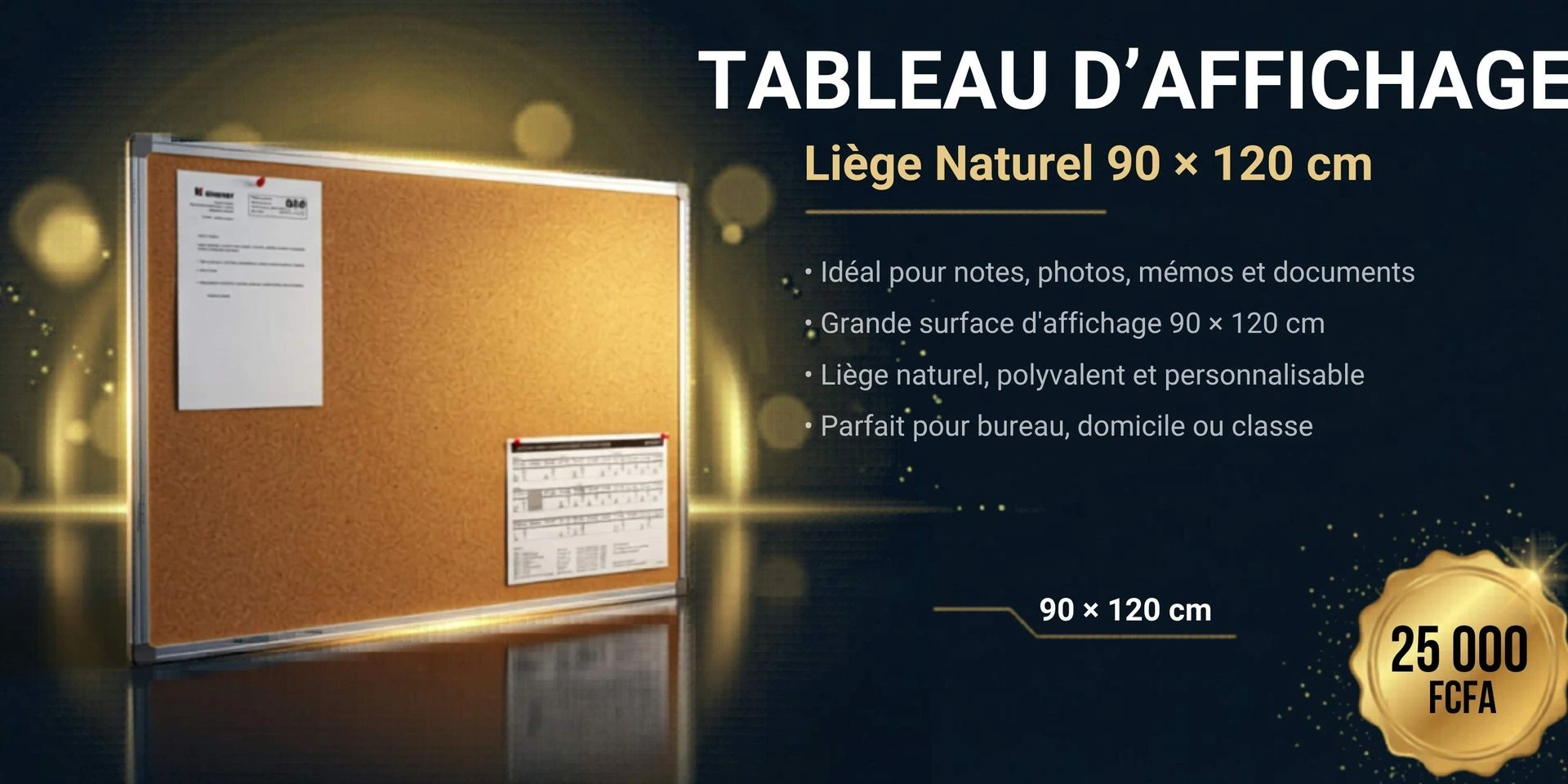 Image de tableau d'affichage en liège
